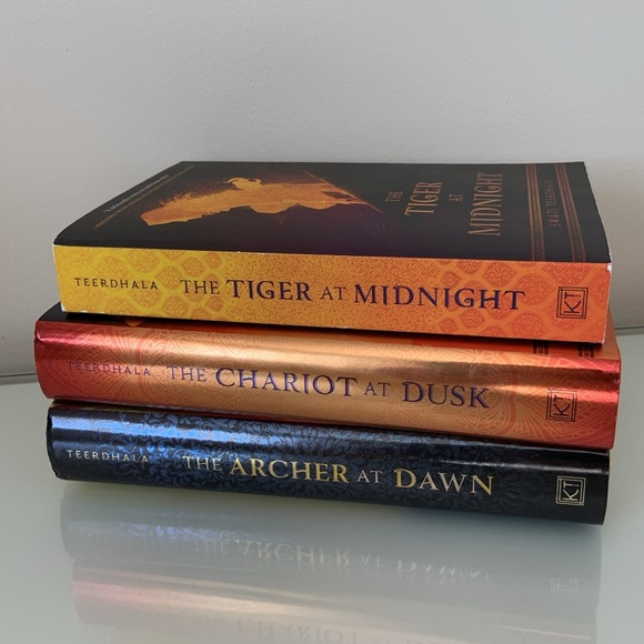 The chariot at dusk by swati teerdhala hardcover fantasty book tiger at midnight - Picture 9 of 9